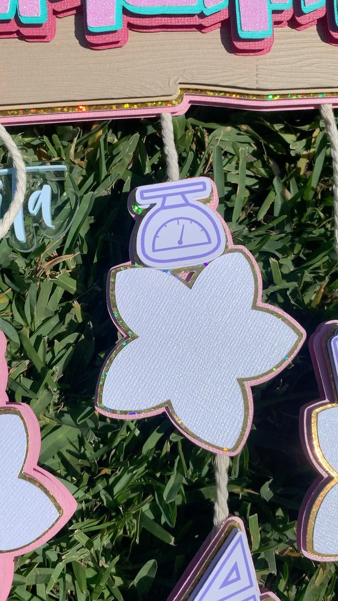 Stitch & Angel Baby Announcement