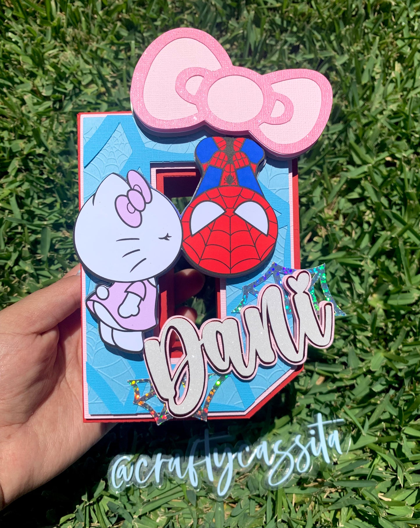 Spider/HK 3D Letter/Number