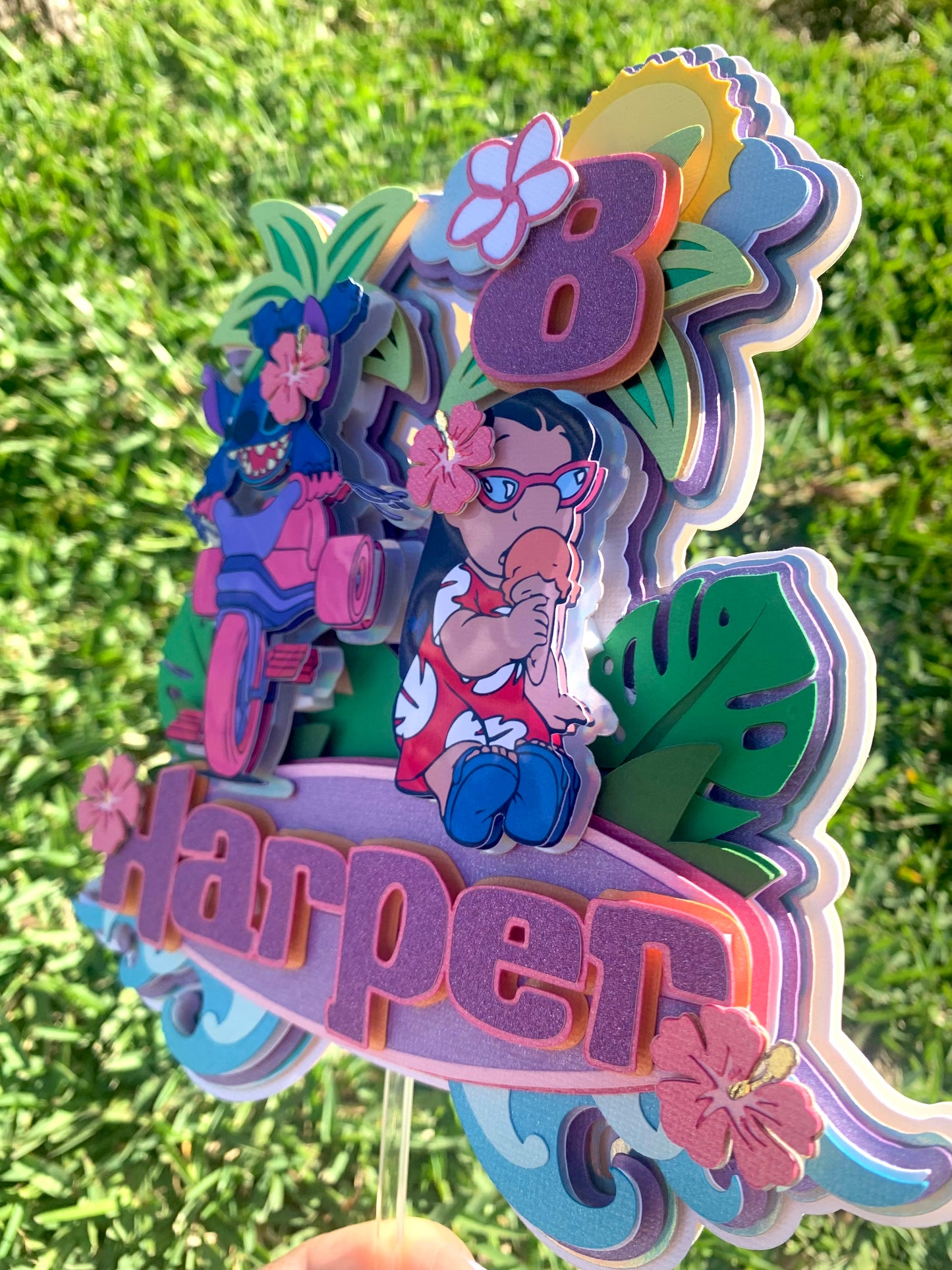 Lilo & Stitch Cake Topper