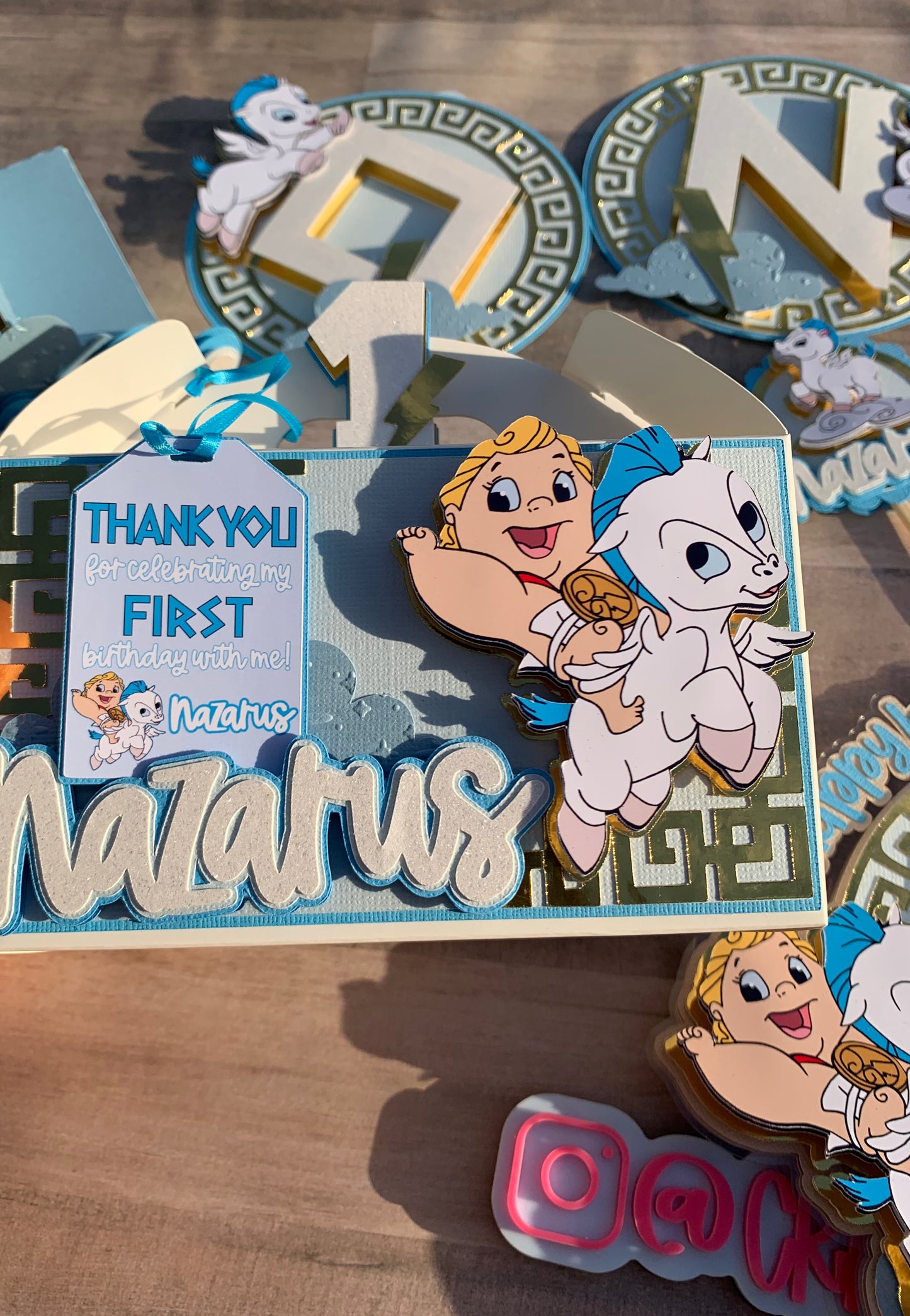 Baby Herc Favor Boxes