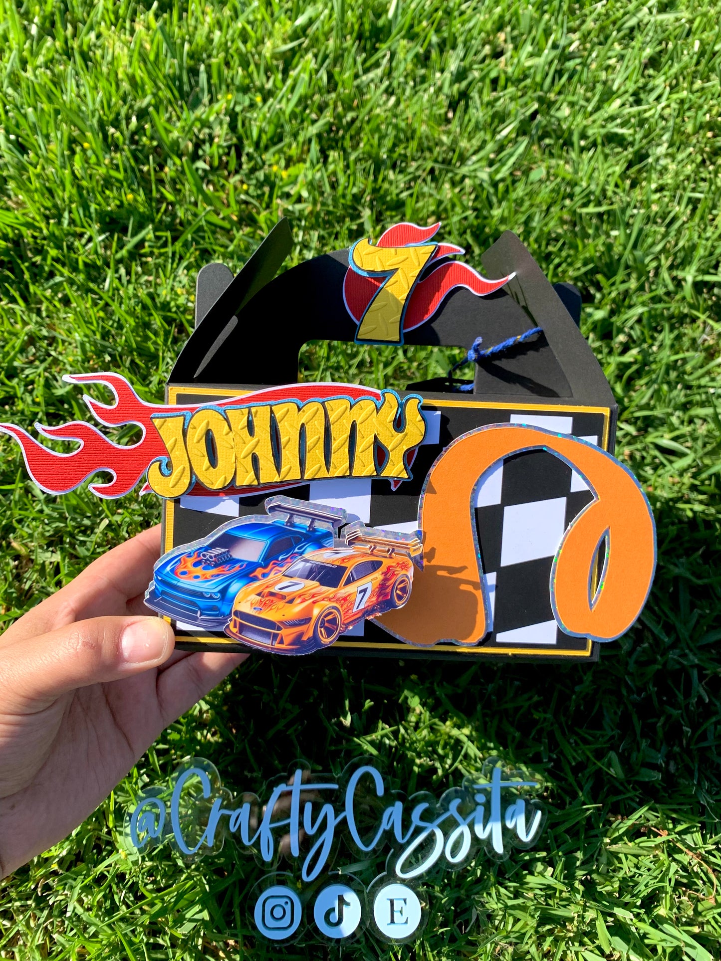 Racing Car Favor Boxes