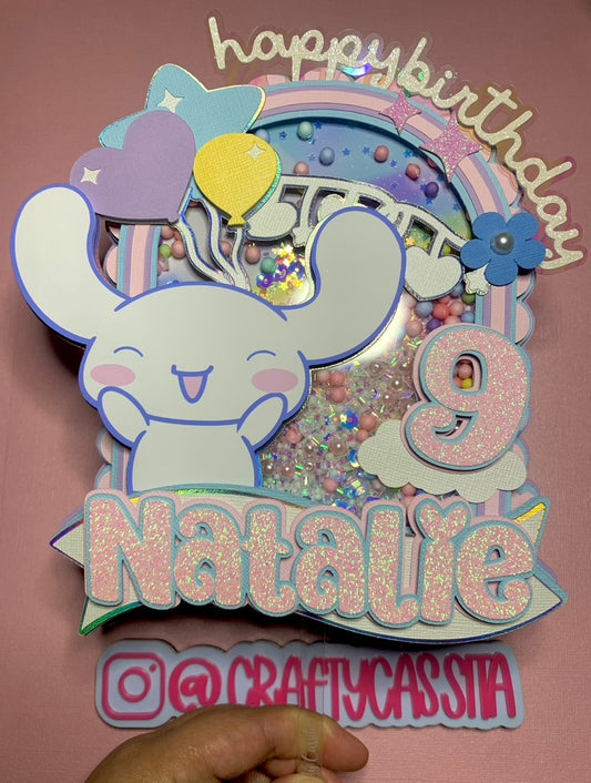 CR2 Cake Topper Shaker