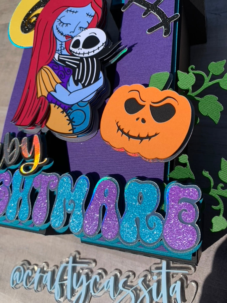 Nightmare 3D Letter/Number