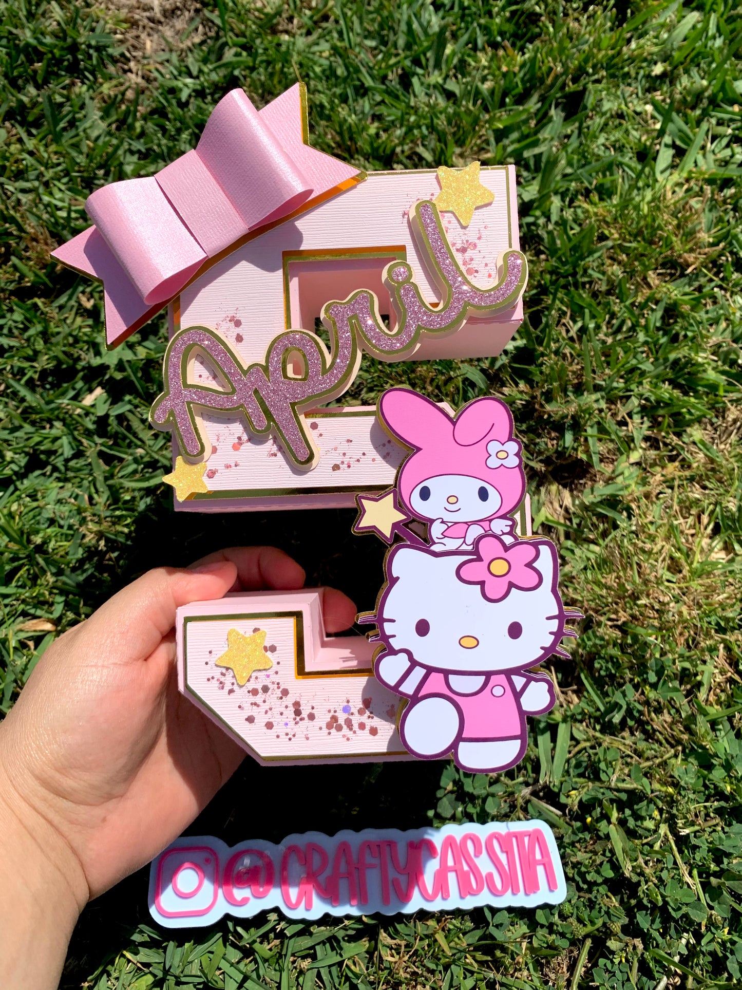 HK & My Melody 3D Letter/Number