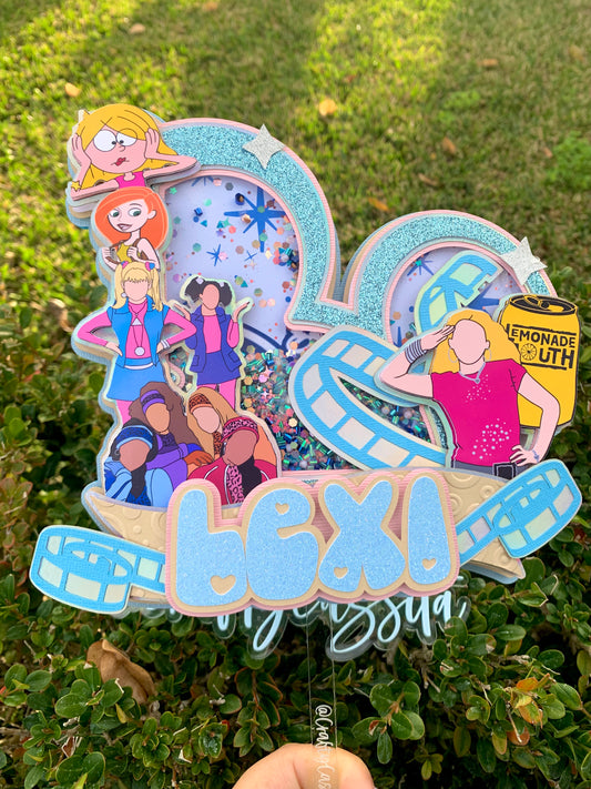 DCOM Cake Topper Shaker