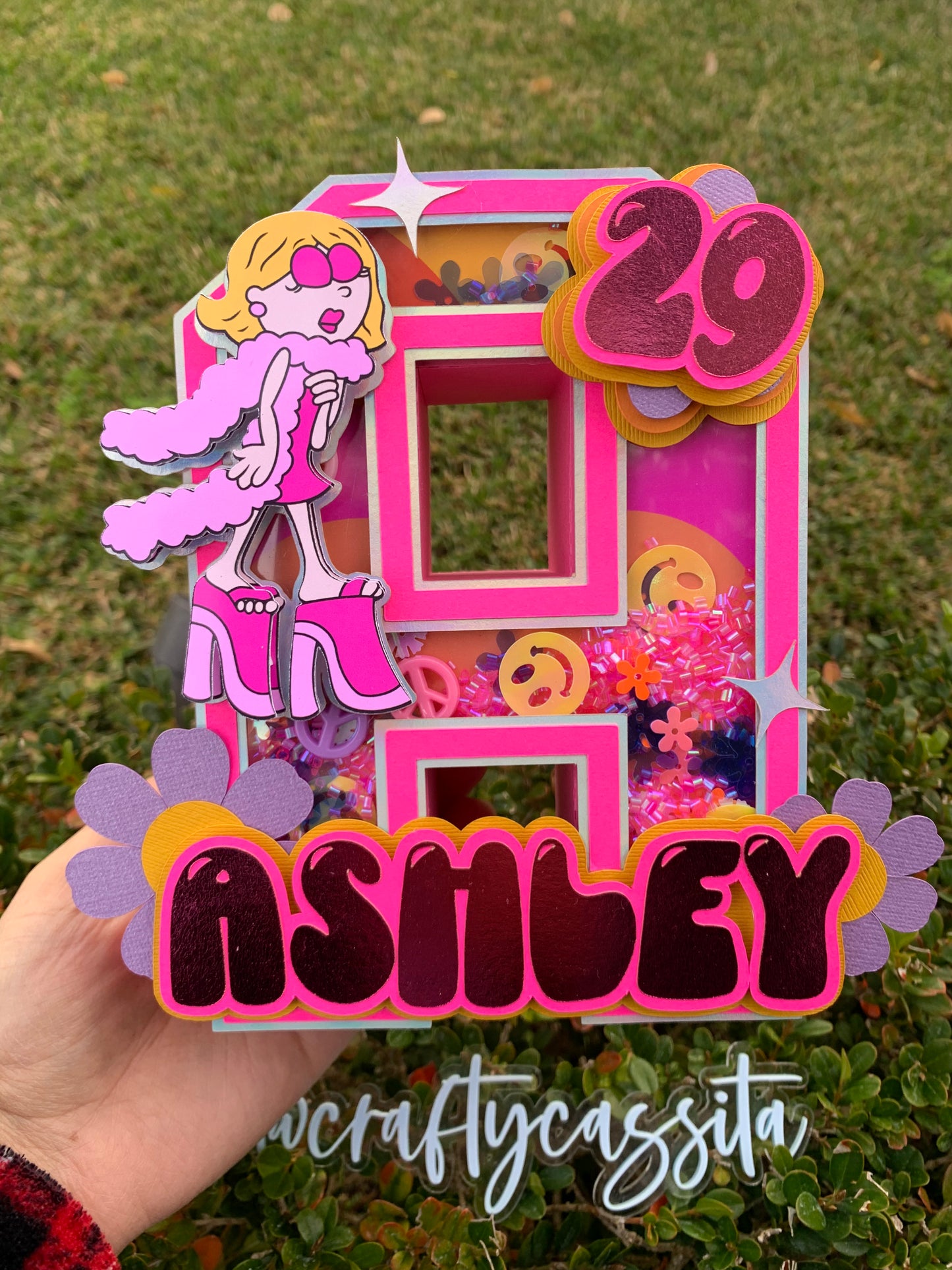 Lizzie 3D Letter/Number