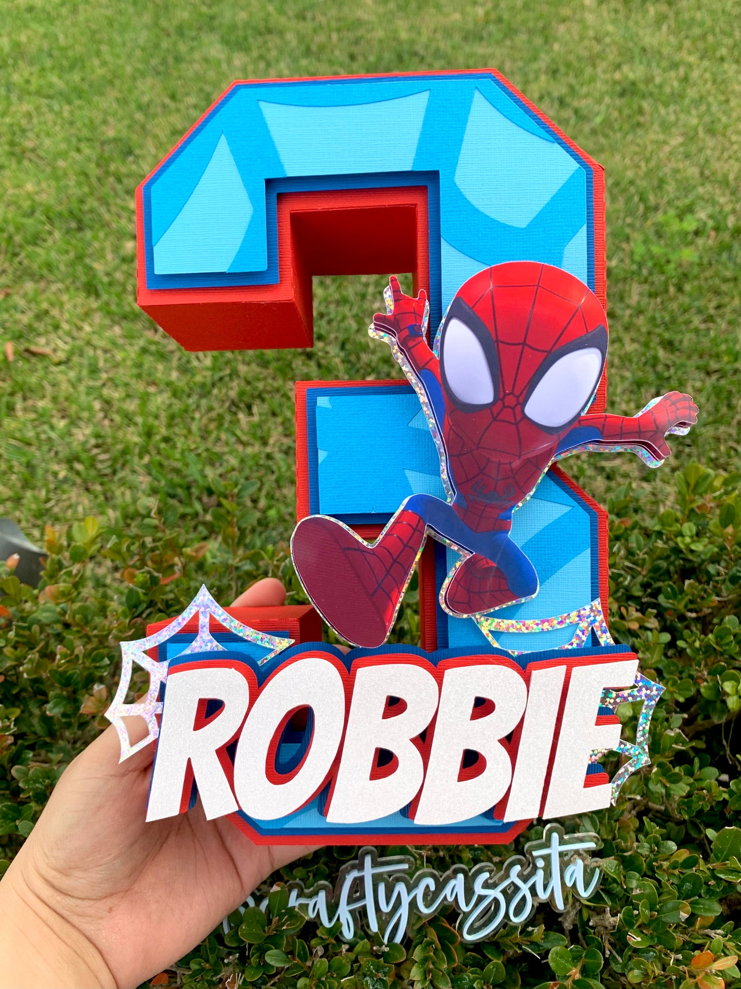 Spider 3D Letter/Number