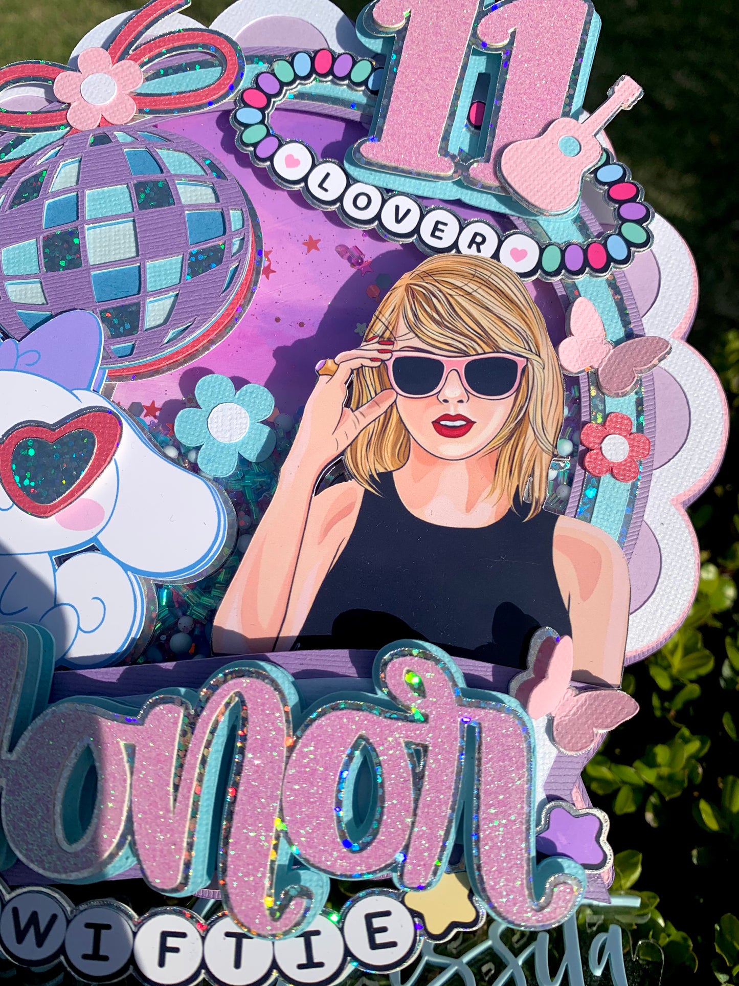 Pop Star Cake Topper Shaker