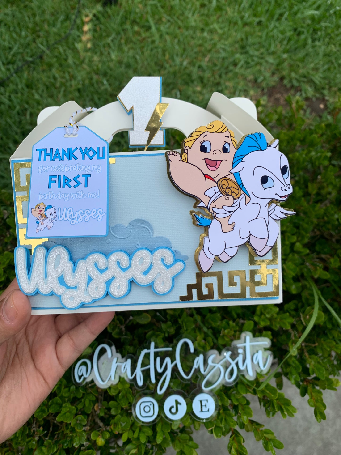 Baby Herc Favor Boxes