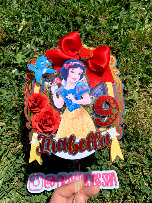 Fairest of them All Cake Topper Shaker