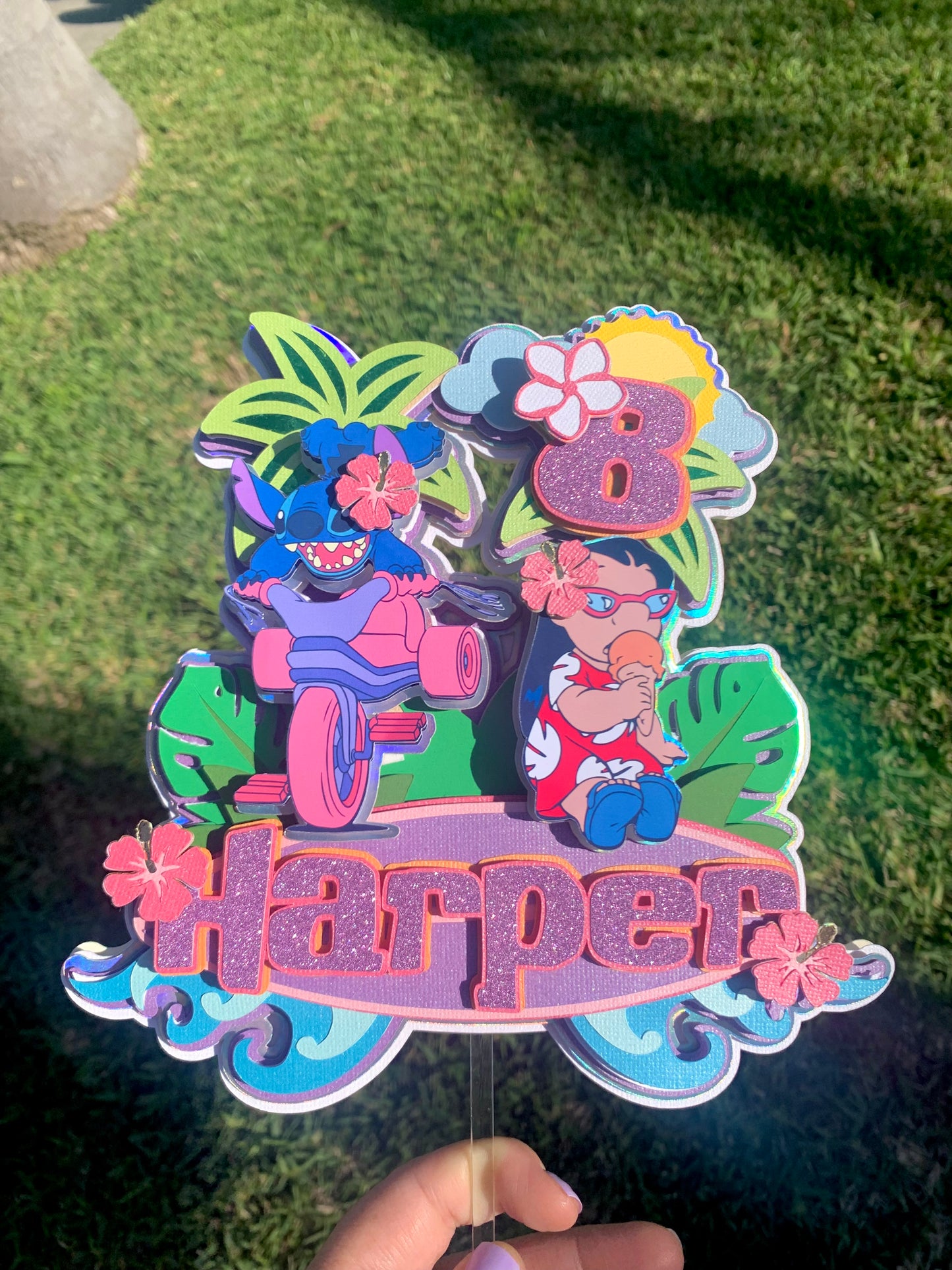 Lilo & Stitch Cake Topper