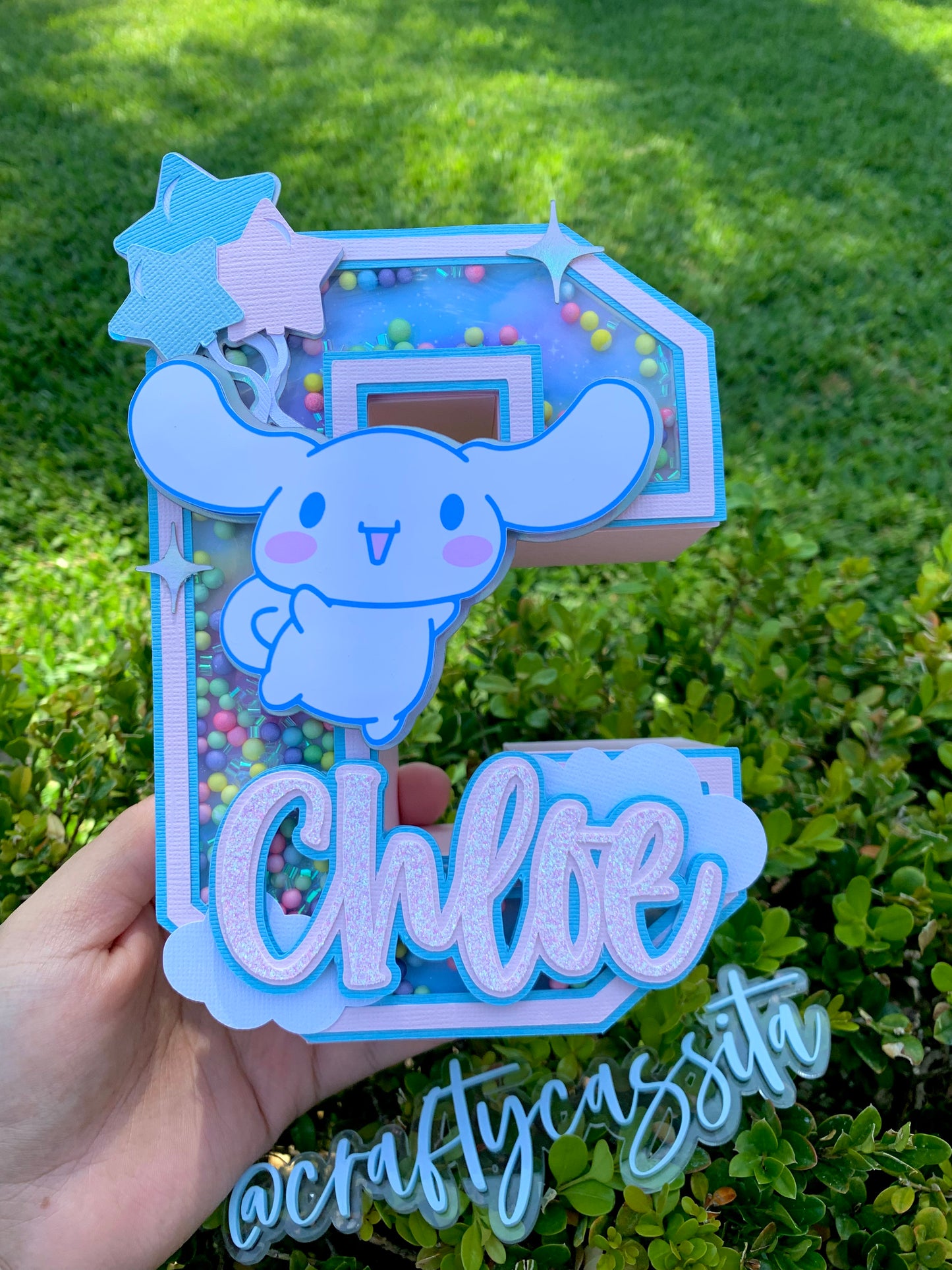 CR 3D Letter/Number Shaker