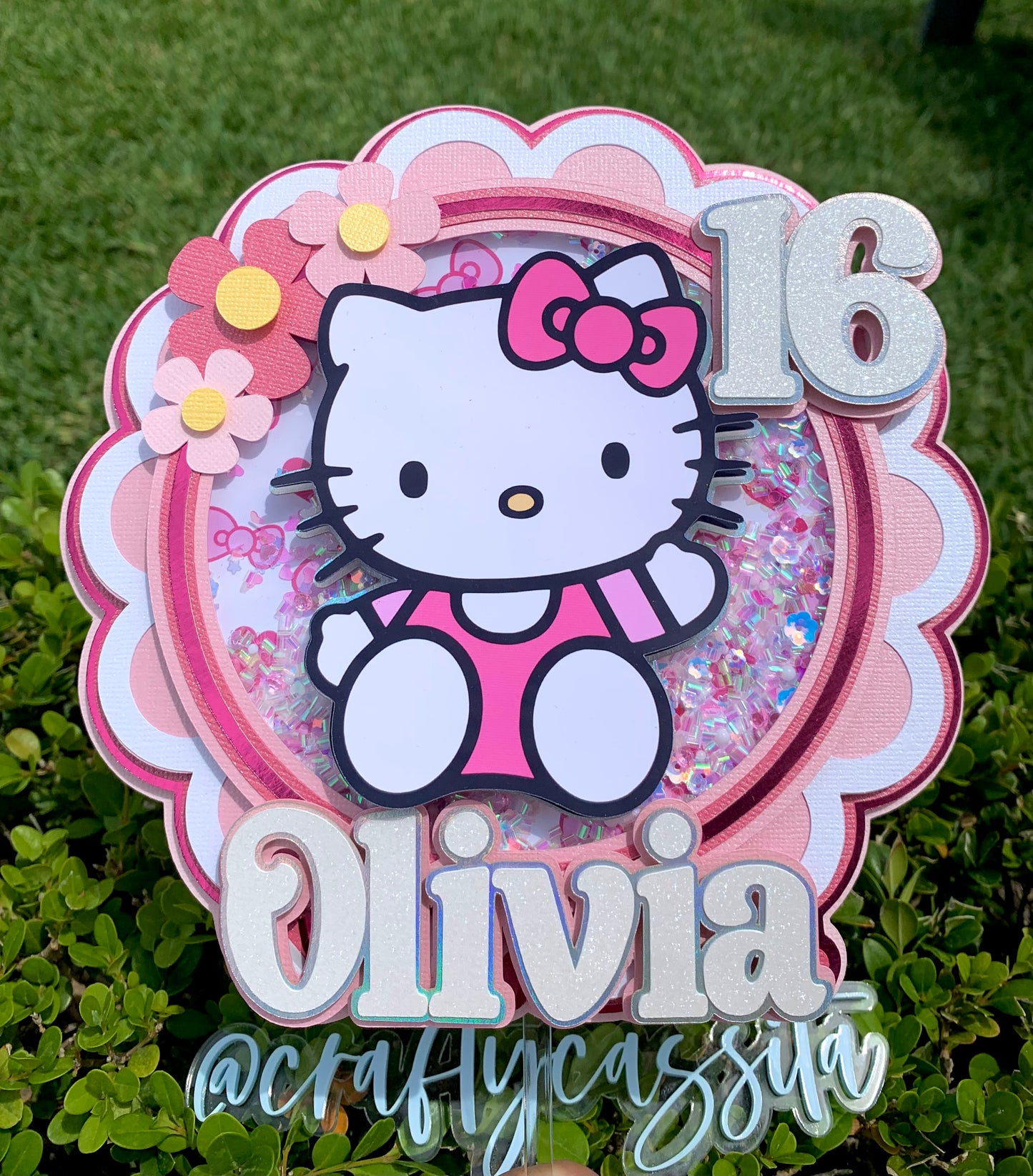 HK Cake Topper Shaker